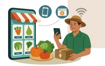 Nông dân thời 5G: Gieo hạt trên ruộng, bán hàng trên mạng