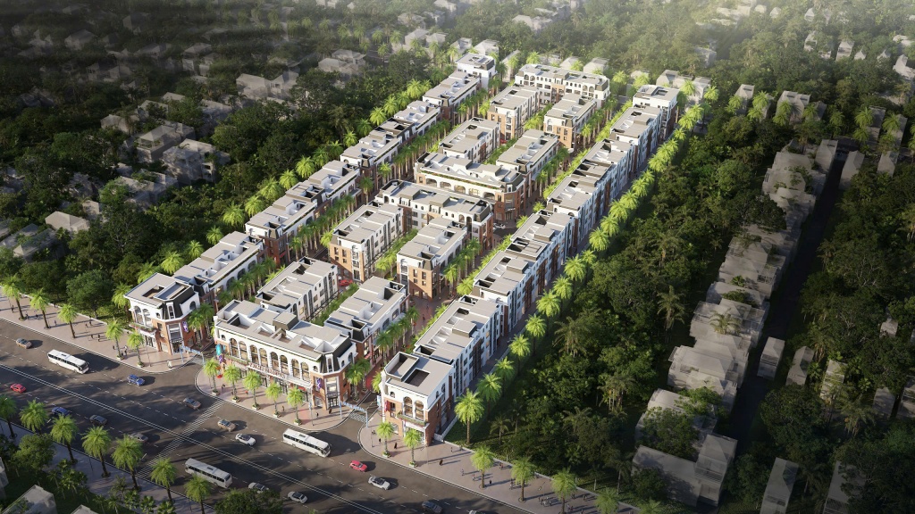 Khởi công Dự án Khu nhà thương mại liền kề HDB - Palmy Biztown tại Hà Nội