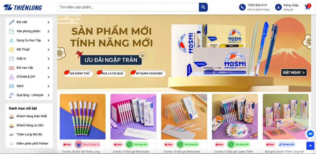“Bút bi” Thiên Long và cú lội ngược dòng trong kỷ nguyên số