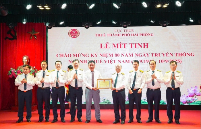 Thuế TP Hải Phòng: vững bước vươn lên thứ 3 cả nước về thu ngân sách