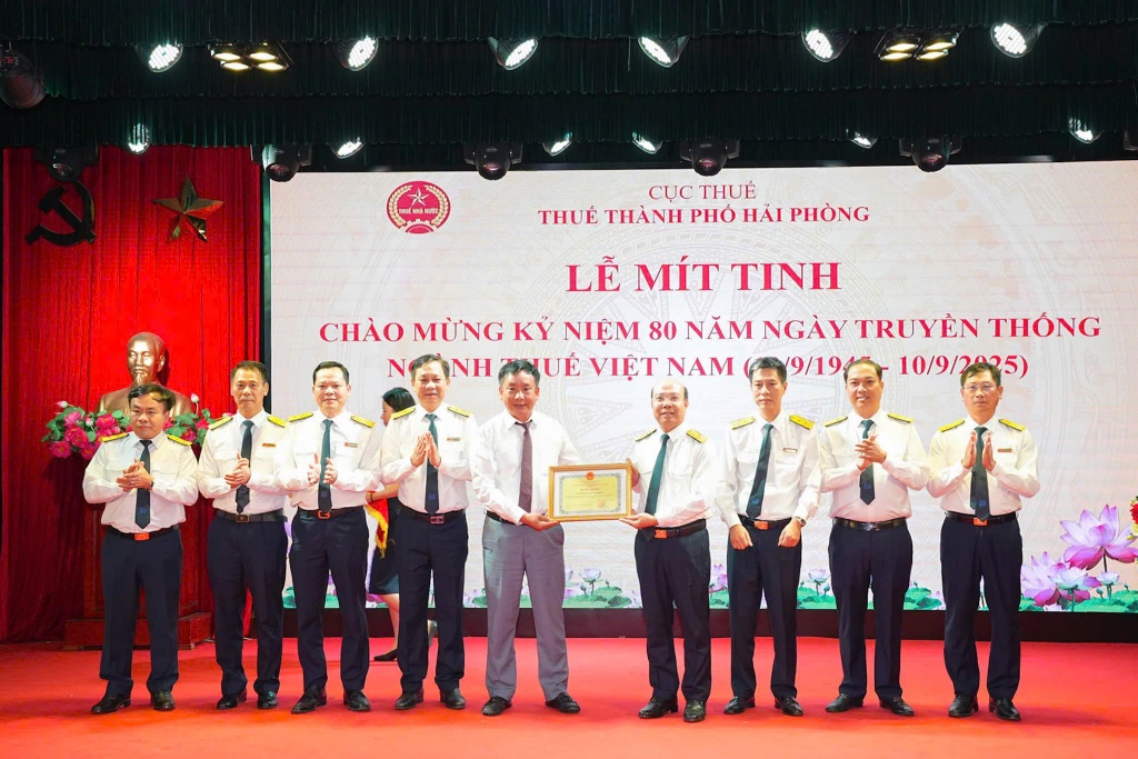 Thuế TP Hải Phòng: vững bước vươn lên thứ 3 cả nước về thu ngân sách