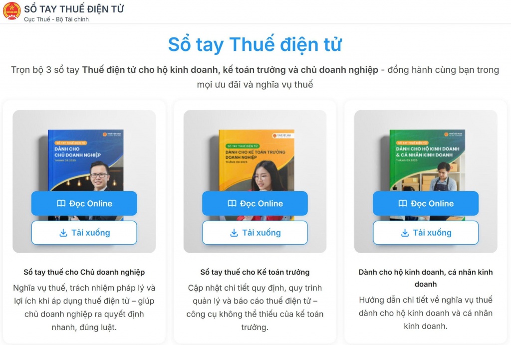 Ban hành Sổ tay điện tử tích hợp AI để hỗ trợ người nộp thuế
