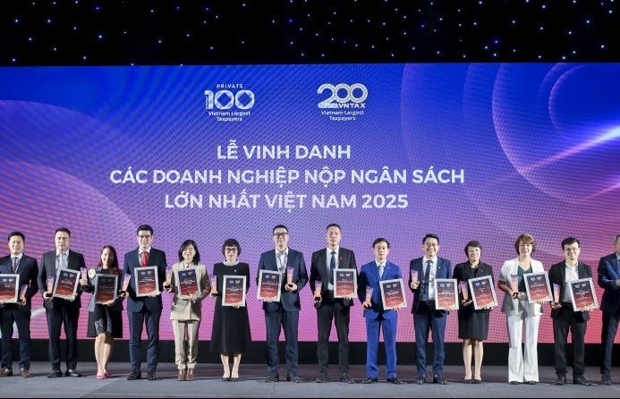 Vinh danh các doanh nghiệp nộp ngân sách lớn nhất Việt Nam 2025