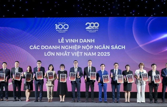 Vinh danh các doanh nghiệp nộp ngân sách lớn nhất Việt Nam 2025