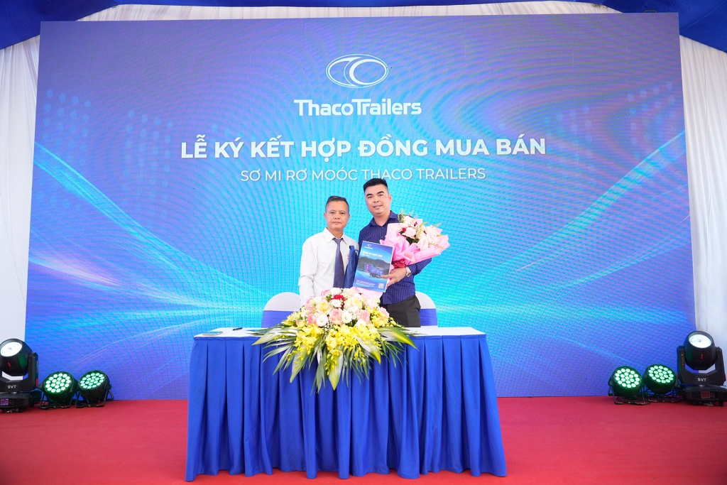 Thaco Trailers giới thiệu ​sơ mi rơ moóc thế hệ mới