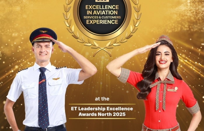 Vietjet nhận giải thưởng “Xuất sắc về dịch vụ Hàng không và trải nghiệm khách hàng” tại Ấn Độ