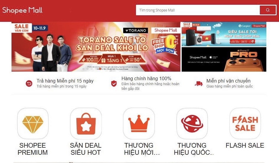 Sàn “siết chặt” tiêu chuẩn Mall: Người tiêu dùng và thương hiệu cùng hưởng lợi