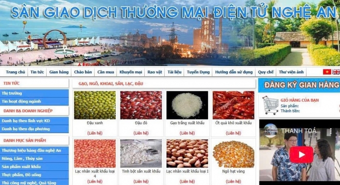 Nghệ An: Hơn 46 tỷ đồng hỗ trợ thương mại điện tử và xuất khẩu