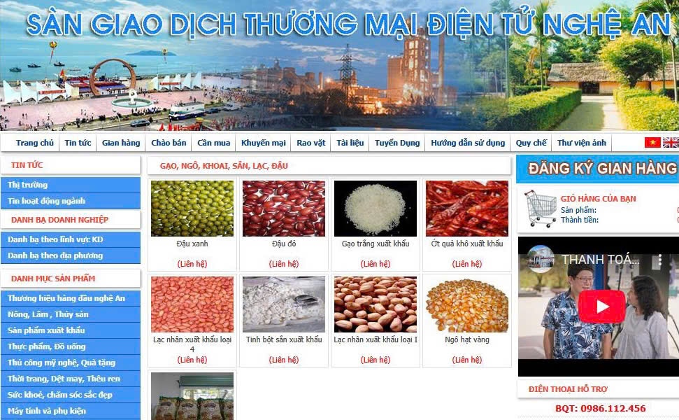 Nghệ An: Hơn 46 tỷ đồng hỗ trợ thương mại điện tử và xuất khẩu