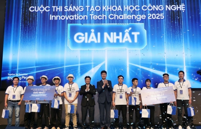 Samsung Việt Nam tổng kết dự án phát triển nhân tài công nghệ - Samsung Innovation Campus 2024-2025