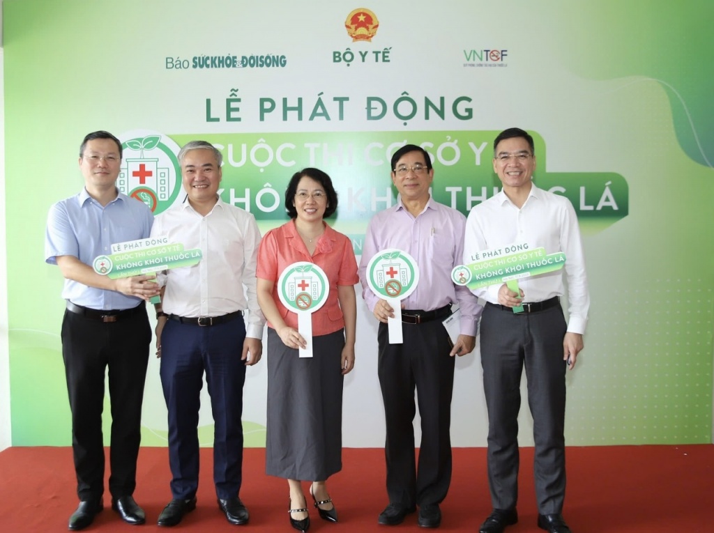 Lần đầu tiên phát động Cuộc thi “Cơ sở y tế không khói thuốc lá”