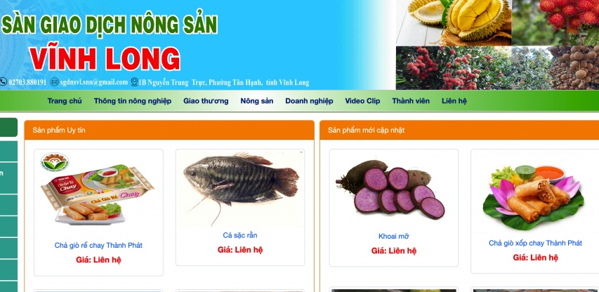Vĩnh Long: Phát triển thương mại điện tử gắn với nông sản chủ lực