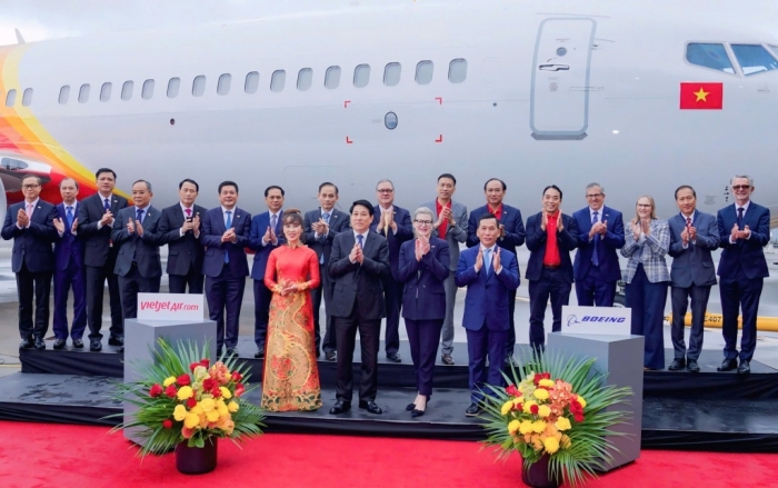 Vietjet nhận bàn giao tàu bay Boeing: Dấu mốc 30 năm quan hệ Việt Nam – Hoa Kỳ