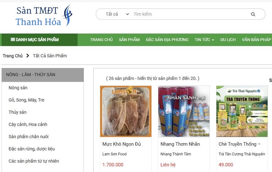 Thương hiệu được bảo hộ, nông sản Thanh Hóa bứt tốc trên sàn