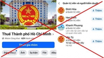 Cảnh báo tài khoản facebook, thông tin giả mạo Thuế TP. Hồ Chí Minh