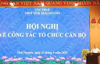 Thuế tỉnh Thái Nguyên phân bổ lại cán bộ để nâng cao hiệu quả công tác quản lý