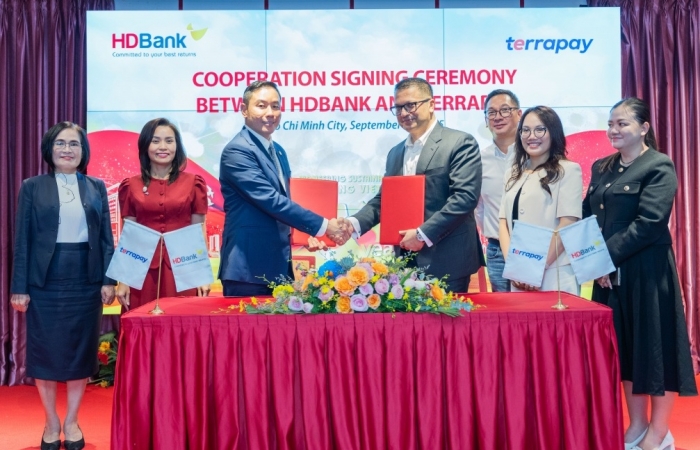 HDBank hợp tác cùng TerraPay tăng tốc dịch vụ kiều hối toàn cầu