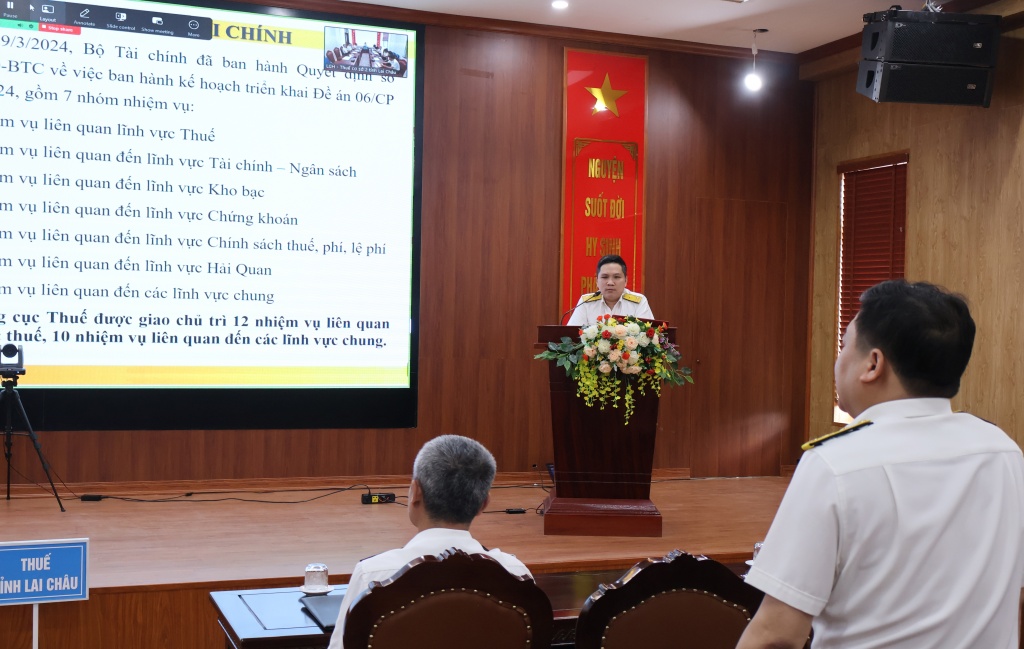 Thuế tỉnh Lai Châu tập huấn chính sách thuế và kỹ năng công nghệ thông tin