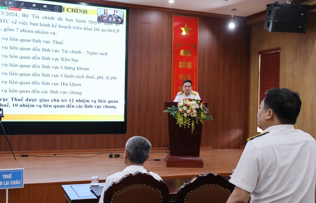 Thuế tỉnh Lai Châu tập huấn chính sách thuế và kỹ năng công nghệ thông tin
