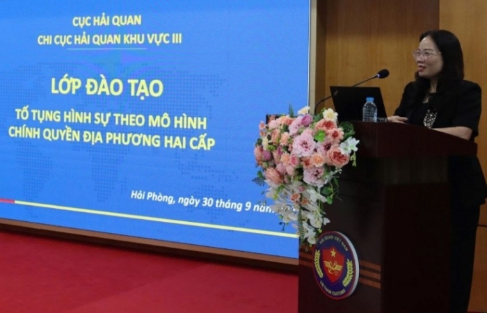 Hải quan khu vực III nâng cao năng lực tố tụng hình sự theo chính quyền hai cấp