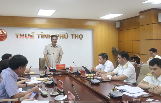 Đoàn đại biểu Quốc hội tỉnh Phú Thọ: Tiếp xúc cử tri lấy ý kiến vào dự án Luật Quản lý thuế sửa đổi và Luật Thuế TNCN sửa đổi