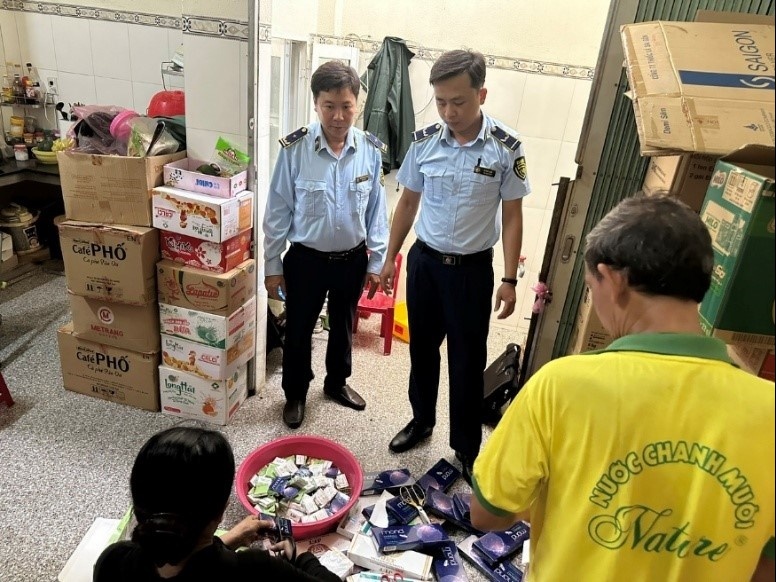 Quảng Ngãi: Thu giữ và tiêu hủy 673 bao thuốc lá điếu nhập lậu