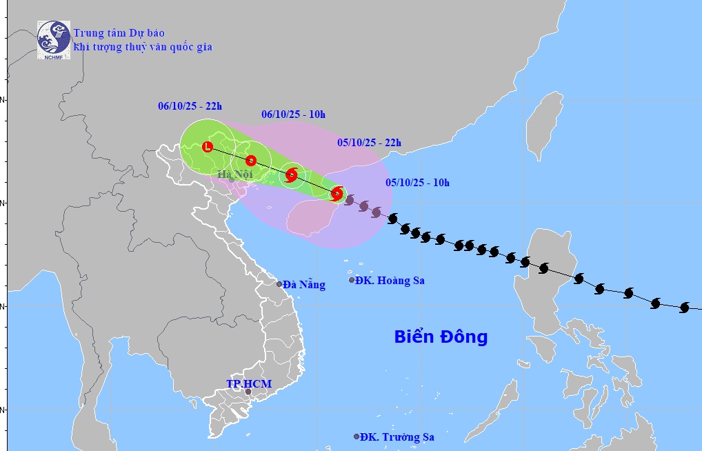 Cục Hải quan yêu cầu lãnh đạo các đơn vị trực 24/24 để ứng phó bão số 11 (Matmo)