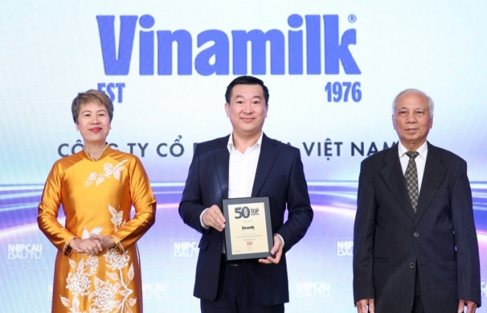 Vinamilk tiếp tục là một trong 50 công ty kinh doanh hiệu quả nhất Việt Nam
