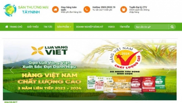 Thương mại điện tử: Hướng đi mới cho doanh nghiệp Tây Ninh