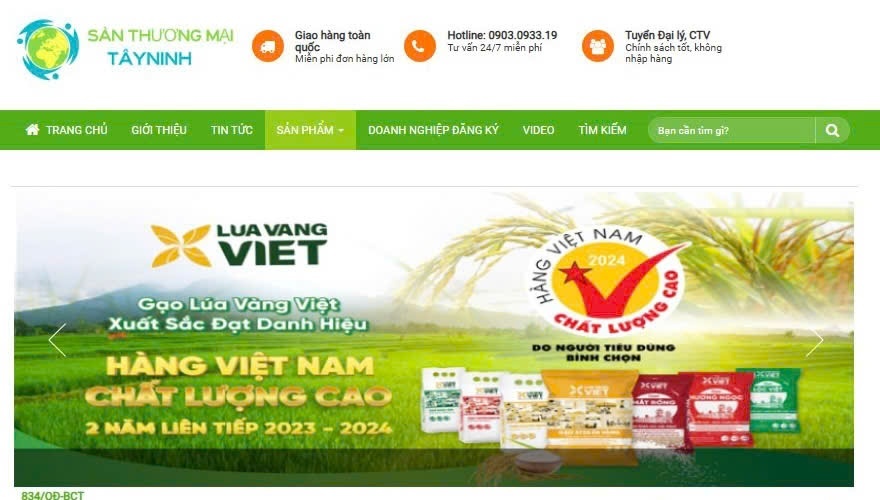 Thương mại điện tử: Hướng đi mới cho doanh nghiệp Tây Ninh