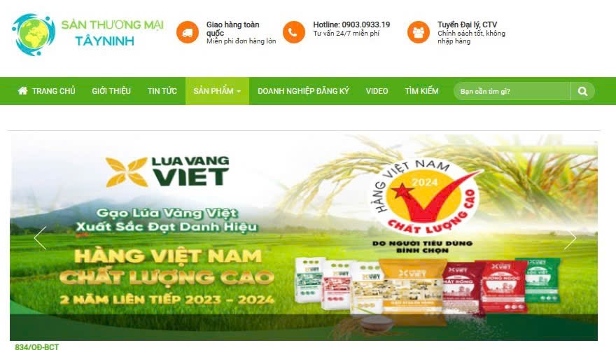Thương mại điện tử: Hướng đi mới cho doanh nghiệp Tây Ninh