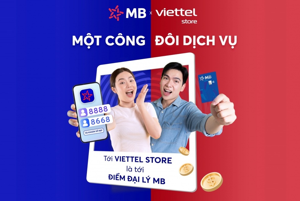 MB và Viettel Store hợp tác chiến lược: Trở thành “ngân hàng nối dài” phục vụ người dân