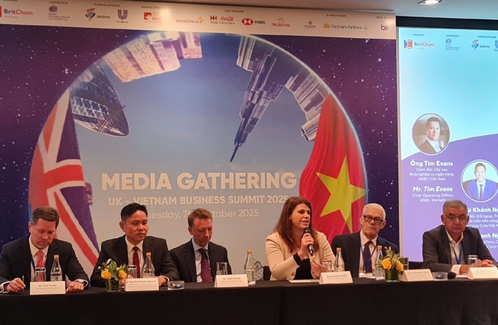 Hội nghị Thượng đỉnh Doanh nghiệp Anh - Việt Nam 2025: Thúc đẩy hợp tác tài chính và năng lượng xanh