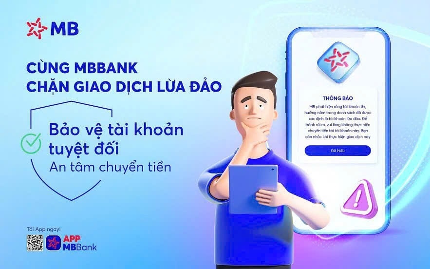 MB nhận Giải thưởng Chuyển đổi số Việt Nam 2025 với bộ giải pháp công nghệ tiên phong