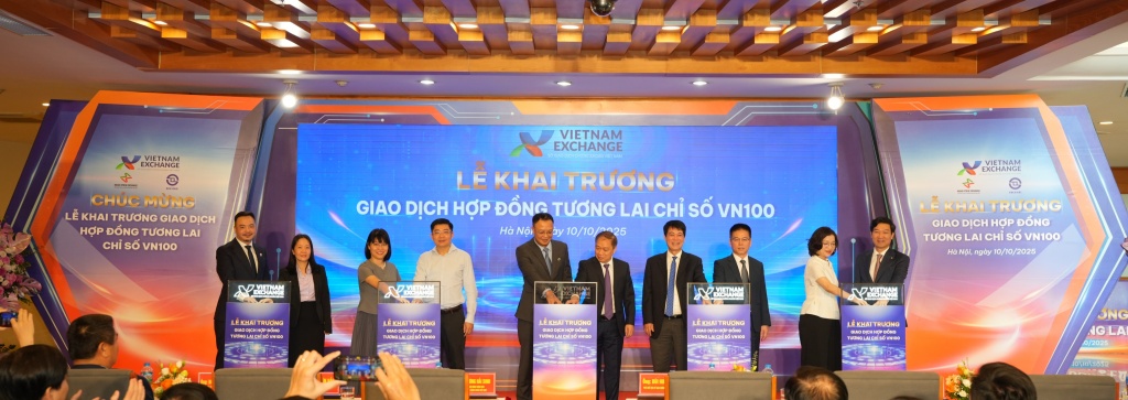 Chính thức giao dịch Hợp đồng tương lai chỉ số VN100, mở rộng quy mô thị trường