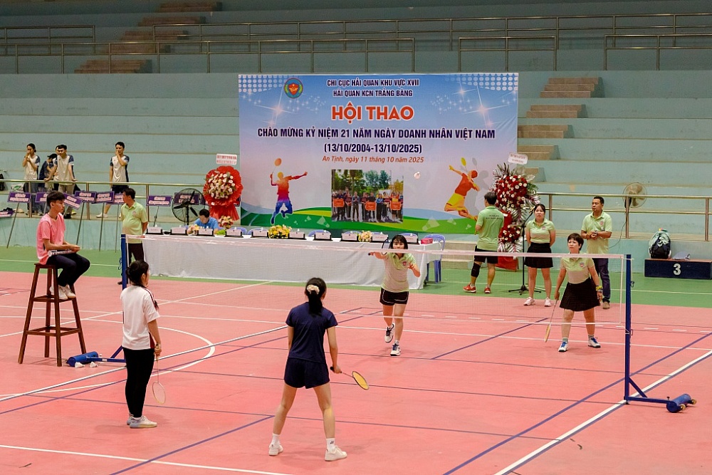 Hội thao giao lưu phát triển đối tác Hải quan – Doanh nghiệp