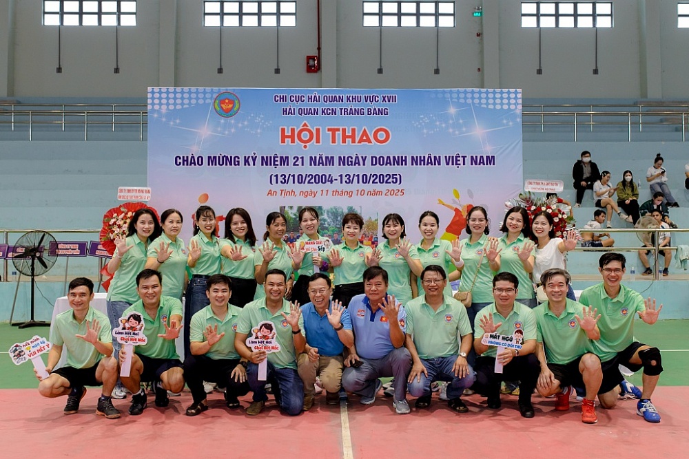 Hội thao giao lưu phát triển đối tác Hải quan – Doanh nghiệp