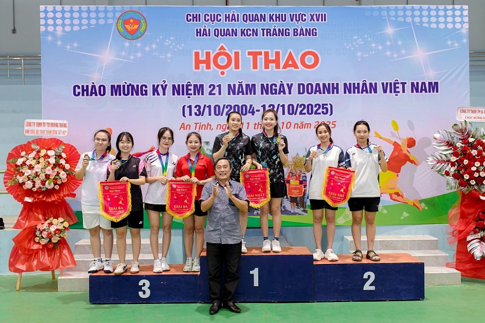 Hội thao giao lưu phát triển đối tác Hải quan – Doanh nghiệp