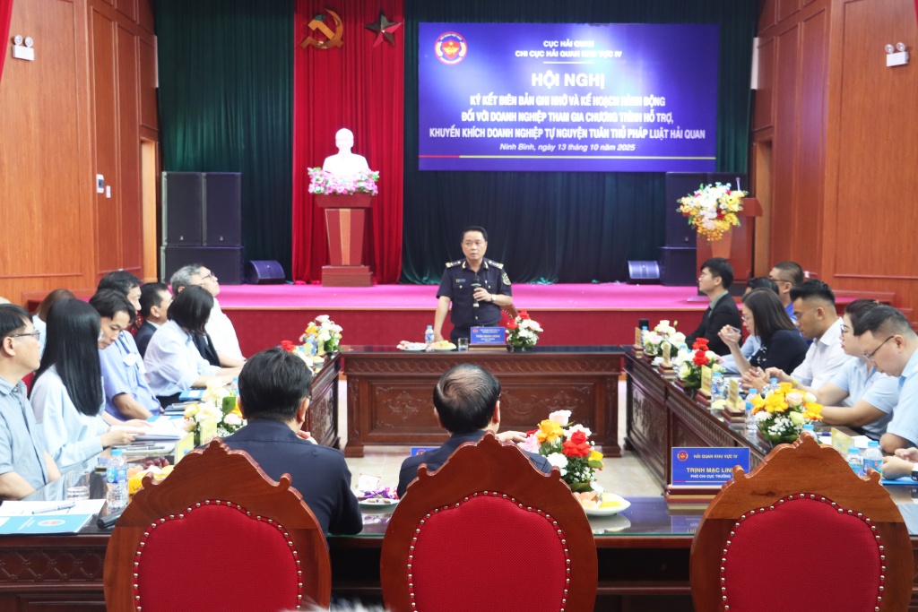 Hải quan khu vực IV hỗ trợ doanh nghiệp tuân thủ tốt pháp luật