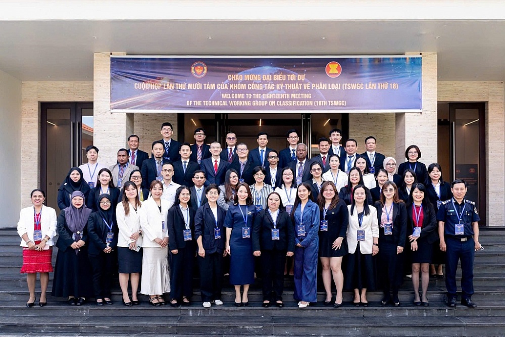 Cuộc họp lần thứ 18 của Nhóm làm việc kỹ thuật về phân loại hàng hóa diễn ra tại Đà Nẵng.