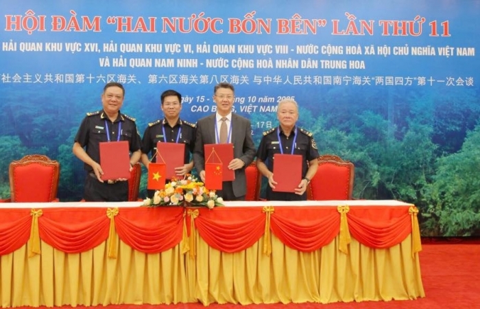 Hội đàm hải quan “Hai nước bốn bên” tại Cao Bằng