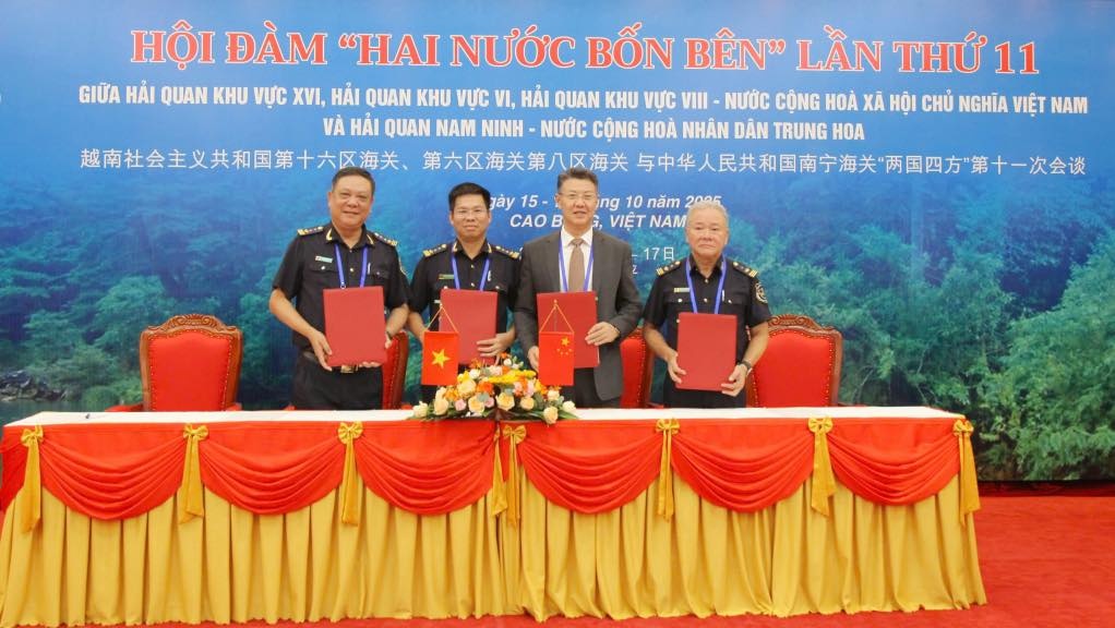 Hội đàm hải quan “Hai nước bốn bên” tại Cao Bằng