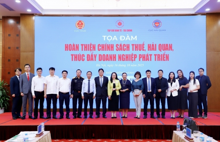 Chùm ảnh: Tọa đàm “Hoàn thiện chính sách thuế, hải quan, thúc đẩy doanh nghiệp phát triển”