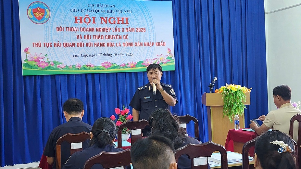Hải quan khu vực XVII giải quyết vướng mắc cho doanh nghiệp khu vực biên giới