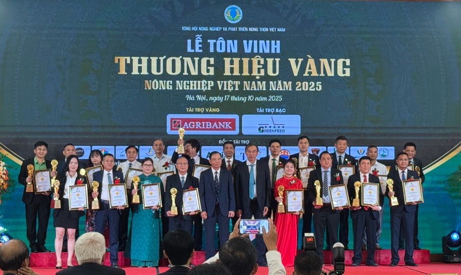 Lan tỏa giá trị nông nghiệp Việt từ 90 thương hiệu Vàng tiêu biểu năm 2025