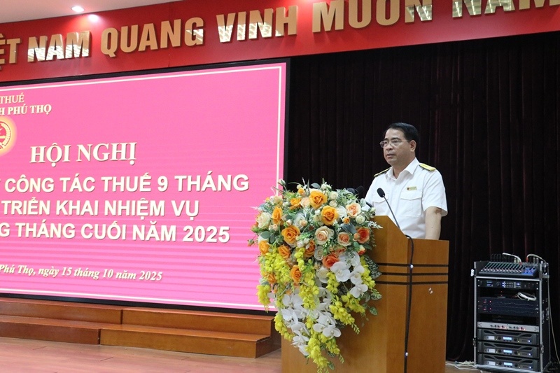 Thuế tỉnh Phú Thọ quyết tâm hoàn thành tốt các nhiệm vụ năm 2025