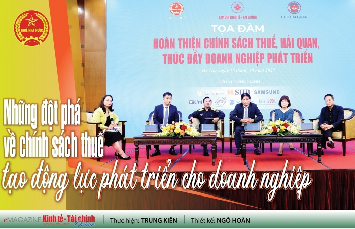 Những đột phá về chính sách thuế tạo động lực phát triển cho doanh nghiệp