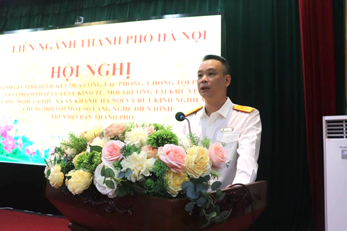 Thành phố Hà Nội đánh giá công tác phòng chống tội phạm tại làng nghề La Phù