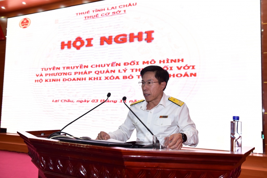 Thuế tỉnh Lai Châu bước vào Chiến dịch 60 ngày đêm xóa bỏ thuế khoán Thuế tỉnh Lai Châu bước vào Chiến dịch 60 ngày đêm xóa bỏ thuế khoán