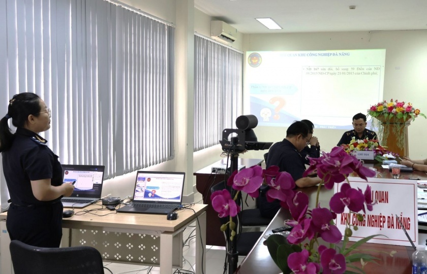 Hải quan Khu công nghiệp Đà Nẵng cam kết đồng hành cùng doanh nghiệp